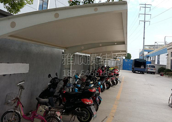 膜結(jié)構(gòu)電動車、自行車棚